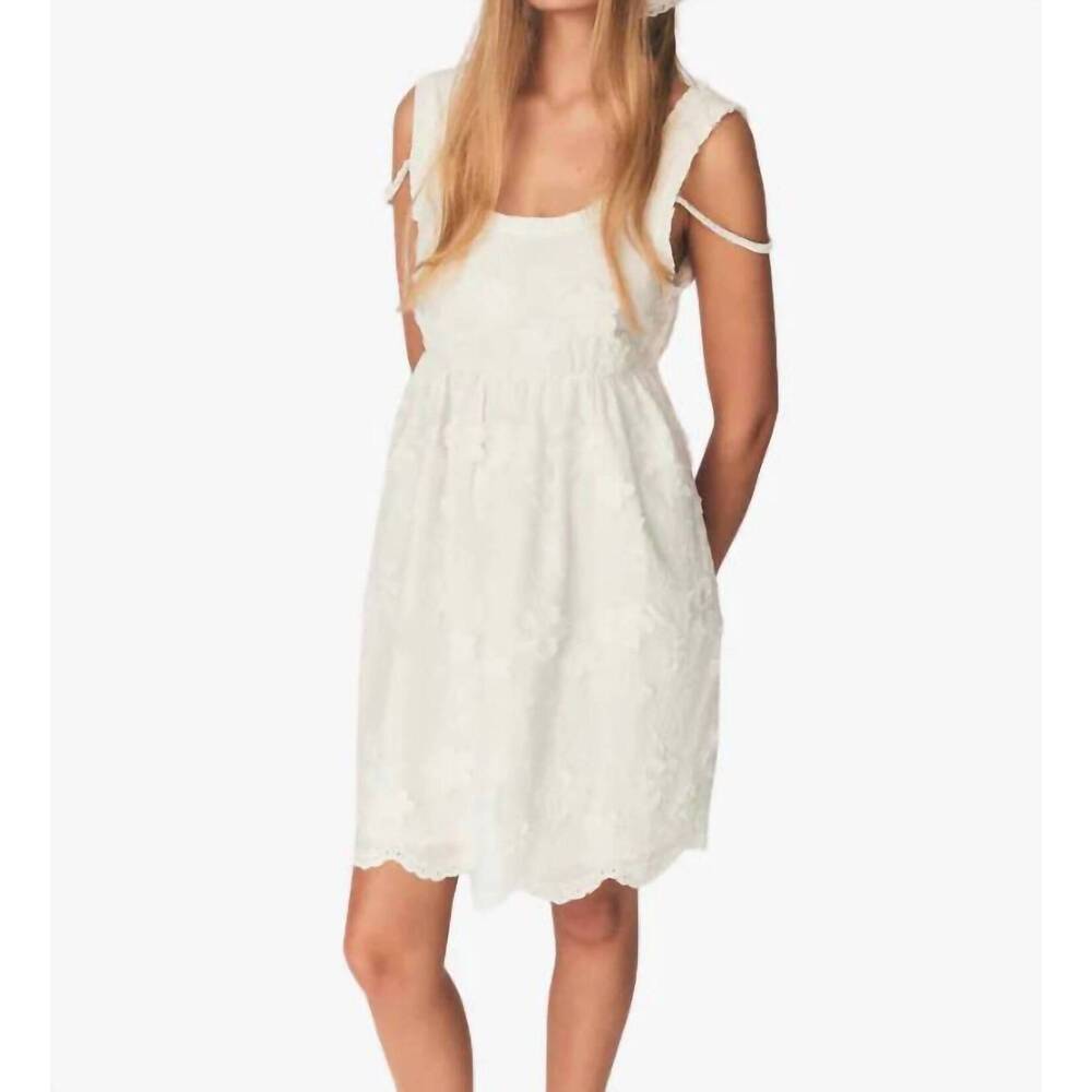 NEW THE GARMENT fleur bra dress in cream